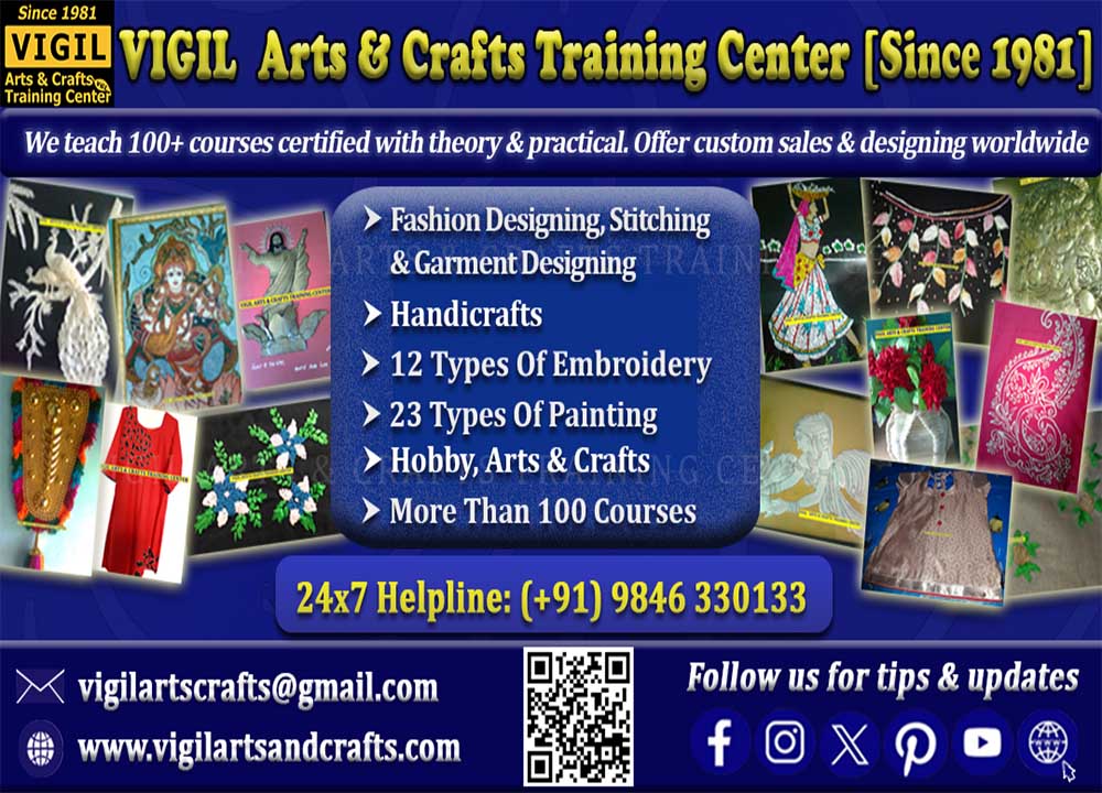VIGIL Arts and Crafts Trivandrum Classes Products